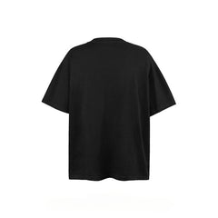 Men T Shirts Loose Cotton Cartoon Character Large Size T-Shirt