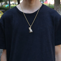 Jewelry 'Owl ' Necklace With Diamonds Animal Royalty