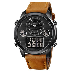 Analog-Digital Watch Fashion Cool Waterproof Watch