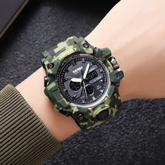 Analog-Digital Watch Waterproof Sports Student Watch