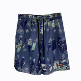 East Coast Shorts Summer Digital Print Men's Shorts Beach Shorts