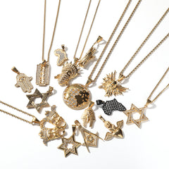 Jewelry Hip Hop Stainless Steel Pendant Necklace Punk Rock Rapper