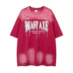 80s Casual Classics Shirts Old Short Sleeve T-Shirts Hip Hop Loose