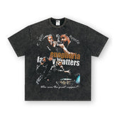 Drake T Shirts Loose Shoulder Short Sleeve T-Shirt