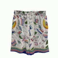 East Coast Shorts Summer Casual Digital Print Men's Shorts Beach Shorts