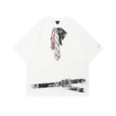 Ellie Seattle Shirt Vintage Tie-Dye Crew Neck Short Sleeve T-Shirt