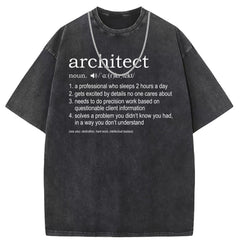 Men T Shirts Batik Washed Old Punk Short Sleeve T-Shirt