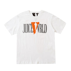 Juice WRLD T Shirt Vlone & Juicewrld Printed Loose Hip Hop T-shirt