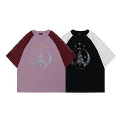 Ellie Seattle Shirt Loose Top Summer Half Sleeve T-Shirt