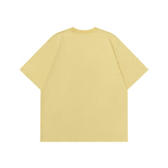 Ellie Seattle Shirt Crew Neck Short Sleeve Cat Print T-Shirt