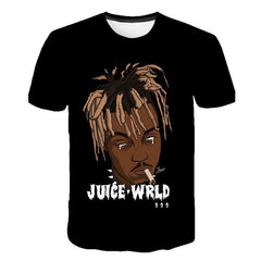 Juice WRLD T Shirt 3D Printing Loose