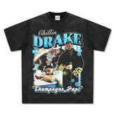 Drake T Shirts Hip Hop Loose T Shirts