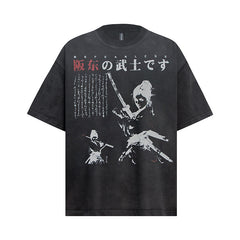 Ellie Seattle Shirt Vintage Summer Spell Back to War Anime Washed Old Vintage Short Sleeve T-Shirt