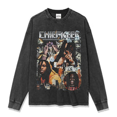 Chief Keef T-Shirt Vintage Hip Hop Print T-Shirt