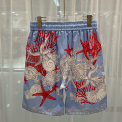 East Coast Shorts Summer Digital Print Men's Beach Pants Shorts