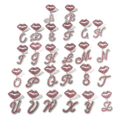 Jewelry Hip Hop Diamond Letter Fashion Lips Necklaces Spectrum St. Valentine's
