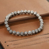 Chrome Heart Bracelet Male Flower Ball