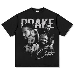 Drake T Shirts Hip Hop Loose T Shirts