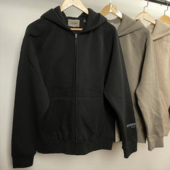 Fog Essentials Hoodie Cardigan Loose Hoodie