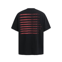 Camisas Vintage Hombre gradual change print short sleeve t-shirt