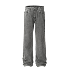 American Men Jeans Straight Jeans Loose Casual Pants