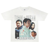 Film Star T Shirt Loose Retro Street Cotton T-shirt Men and Women