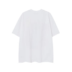 Camisas Vintage Hombre Vintage Demon Loose Short Sleeve T-Shirt