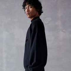 Fog Essentials Sweatshirt Unisex Micro Stand-Up Collar Loose Sweater