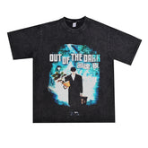 Film Star T Shirt Stephen Chow Funny Trendy Cotton Short Sleeve Loose round Neck Retro T-shirt