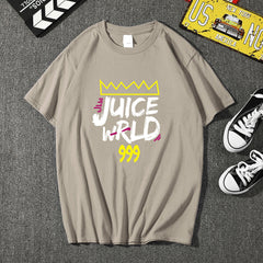 Juice WRLD T Shirt Hip Hop Singer Juice WRLD Same Type T-shirt Cotton