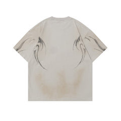 Ellie Seattle Shirt Graffiti Hip Hop Short Sleeve Old