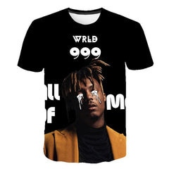 Juice WRLD T Shirt 3D Printing Loose
