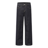 American Men Jeans Vintage Wash Old Straight Jeans