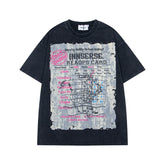 Ellie Seattle Shirt Washed Old Short Sleeve Men's T-Shirt