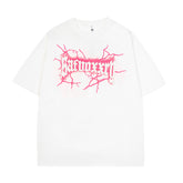 Camisas Vintage Hombre Vintage Lightning Short Sleeve T-Shirt