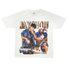 Film Star T Shirt Jay Chou Peripheral Loose National Fashion Retro Street Cotton T-shirt