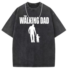 Men T Shirts Pure cotton round neck short-sleeved T-shirt washed and old