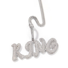 Jewelry Diamond Letter Necklace - Customized Alphabet Pieces Word Up St. Valentine's