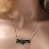 Jewelry Hip Hop Fashion Design Sense Birthstone Stainless Steel Personality DIY Letter Pendant Word Up