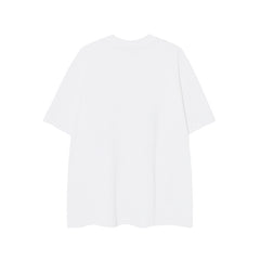 Camisas Vintage Hombre Vintage Letter Cleanfit Loose Short Sleeve T-Shirt