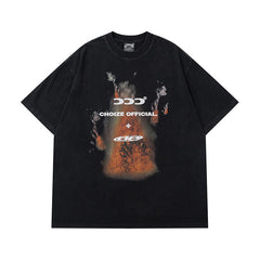 Camisas Vintage Hombre Short Sleeve T-Shirt