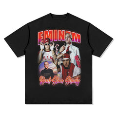 Detroit Eminem T Shirt Vintage Washed Old Blockbuster T-Shirt