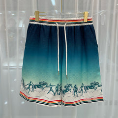 East Coast Shorts Summer Casual Digital Print Men's Shorts Beach Shorts
