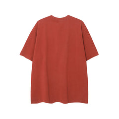 Camisas Vintage Hombre Short Sleeve T-Shirt Summer Casual Top