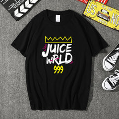 Juice WRLD T Shirt Hip Hop Singer Juice WRLD Same Type T-shirt Cotton