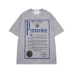 Ellie Seattle Shirt Vintage Short Sleeve T-Shirt Loose Casual Top