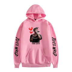 Juice WRLD in Loving Memory Hoodie Rapper Juice WRLD Printed Fashionable Loose Hooded Sweater
