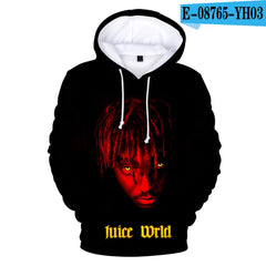 Juice WRLD in Loving Memory Hoodie Rapper Juice WRLD 3D Trendy Hooded Sweater