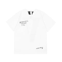 Juice WRLD T Shirt Vlone Joint Name Limit Loose Print T-shirt