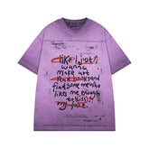 Ellie Seattle Shirt Washed OVERSIZE Crew Neck T-Shirt